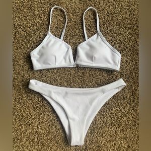 ZAFUL Bikini with 2 tops and Sarong NWOT